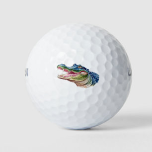 Balles De Golf Animal Alligator-Crocodile Tendance
