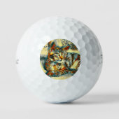 Balles De Golf AnimalArt_Cat_015 (Recto)