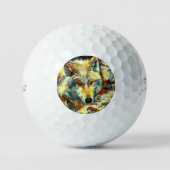 Balles De Golf AnimalArt_Wolf_003 (Recto)