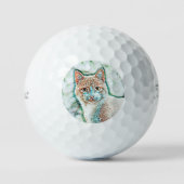 Balles De Golf AnimalMix_Cat_008 (Recto)