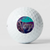 Balles De Golf AnimalMix_Lion_008 (Recto)