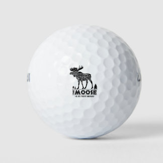 Balles De Golf Animaux d'esprit : L'orignal |