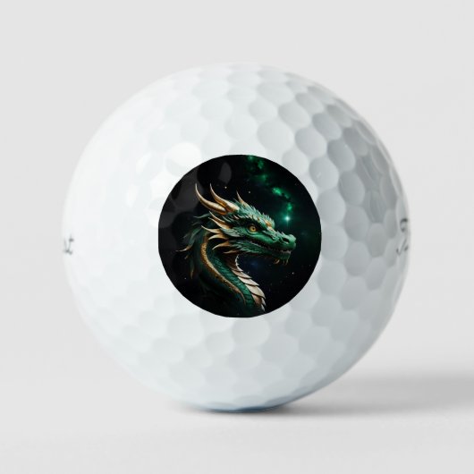 Balles De Golf Année du dragon (Recto)