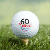 Balles De Golf Anniversaire 60 ans (T-shirt Insitu)