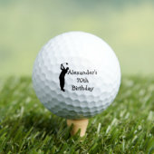 Balles De Golf Anniversaire Golfer Funny 70ème heureux Papa Golf  (T-shirt Insitu)