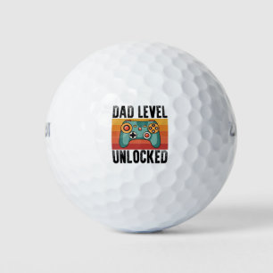 Balles De Golf Annonce de grossesse Niveau Papa Débloqué Nouveau