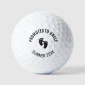 Balles De Golf Annonce personnalisée de grossesse Révélation des  (Recto)