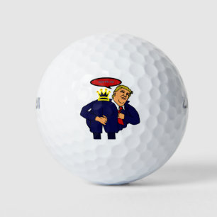 Balles De Golf AntiTrump Funny Meme Golf Balls