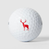 Balles De Golf Antlers de Chalet de Deer Retro Antlers de Stade V (Devant)