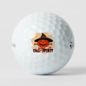 Balles De Golf Appel de l'Esprit d'Halloween (Recto)