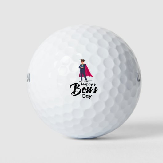 Balles De Golf Appréciation de l'employé du jour de la garde (Devant)