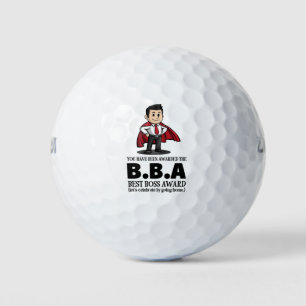 Balles De Golf Appréciation de l'employé du jour de la garde