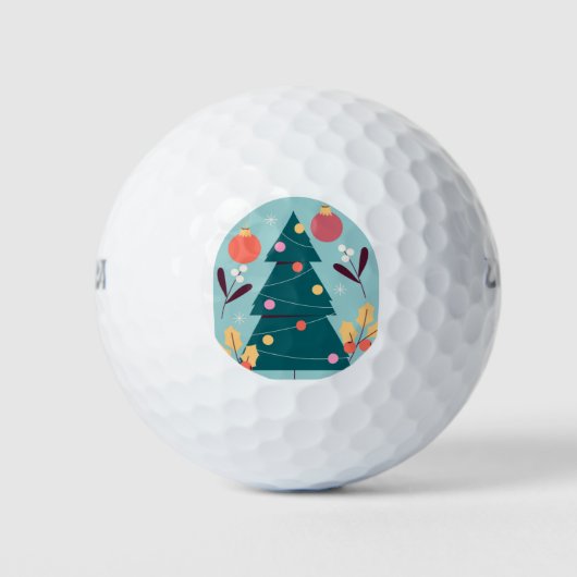 Balles De Golf arbre de noël 2 (Devant)