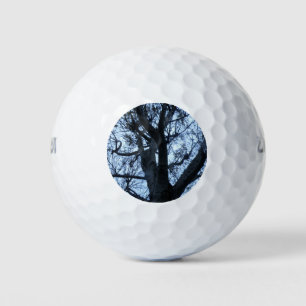 Balles De Golf Arbre Silhouette Photographe Golf Ball
