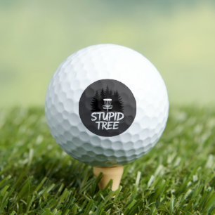 Balles De Golf Arbre Stupide Disc Golf Drôle Frisbee Golf Golfeur