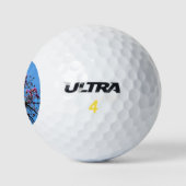 Balles De Golf Arbre tulipe en fleur (Logo)