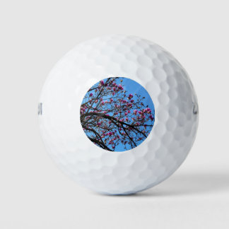 Balles De Golf Arbre tulipe en fleur