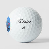 Balles De Golf Arbre tulipe en fleur (Logo)