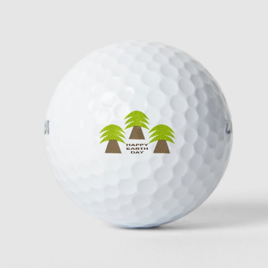 Balles De Golf Arbres jours des terres (Devant)