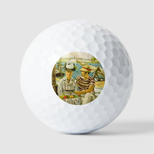 Balles De Golf Argenteuil Edouard Manet (Recto)