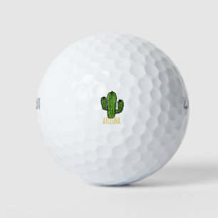 Balles De Golf Arizona Cactus - AZ Souvenir