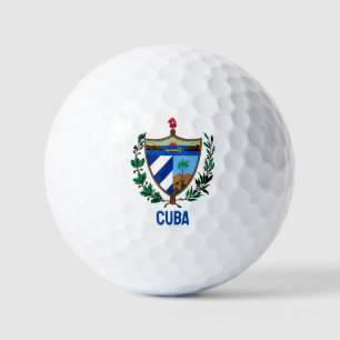 Balles De Golf Armoiries de Cuba