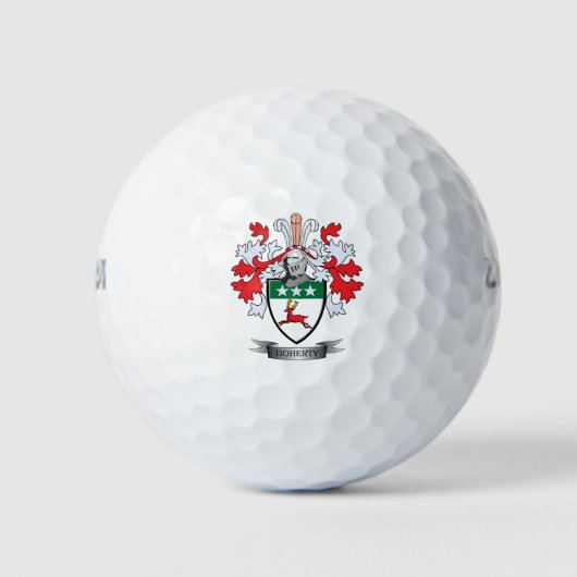 Balles De Golf Armoiries de Doherty (Devant)