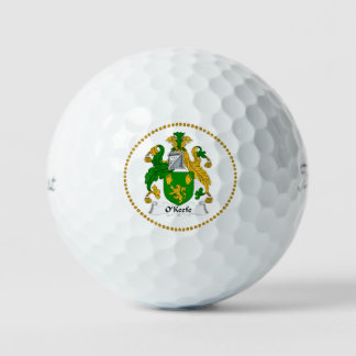 Balles De Golf Armoiries de la famille O'Keefe Golf Balls