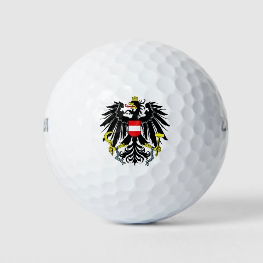 Balles De Golf Armoiries de l'Autriche (Devant)