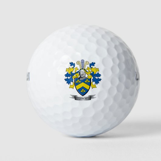 Balles De Golf Armoiries de Lynch (Devant)
