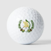 Balles De Golf Armoiries du Guatemala (Recto)