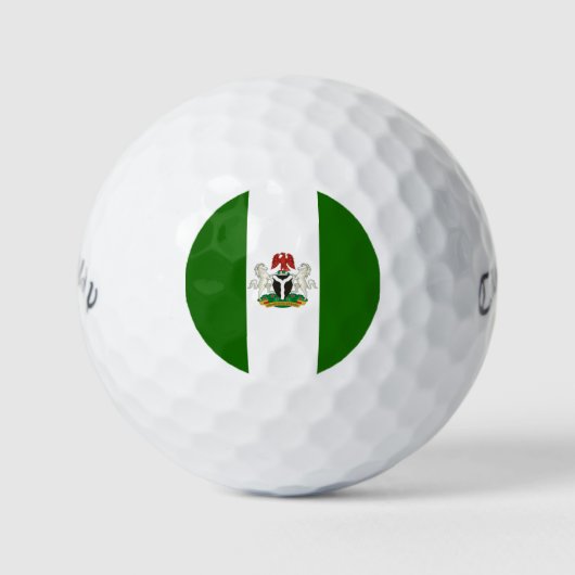 Balles De Golf Armoiries du Nigeria (Devant)
