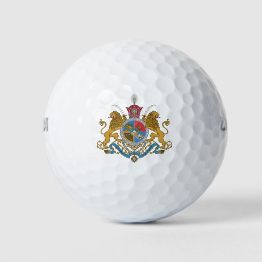 Balles De Golf Armoiries impériales de l'Iran (1925-1979) (Devant)