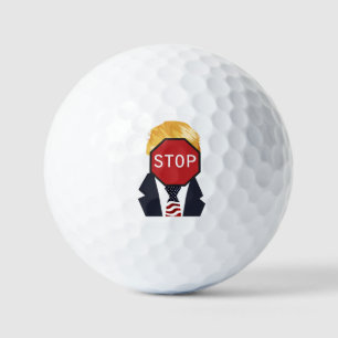 Balles De Golf Arrêtez Trump Golf Ball