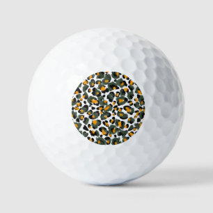 Balles De Golf Arrière - plan de texture Poster de animal Leopard