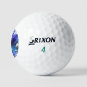 Balles De Golf Arrière - plan spatial avec étoiles (Logo)