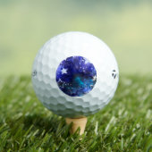 Balles De Golf Arrière - plan spatial avec étoiles (T-shirt Insitu)