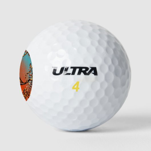 BALLES DE GOLF ART AUSTRALIEN (Logo)