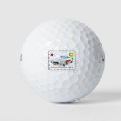 BALLES DE GOLF ART AUTOMOBILE C-ONE (Devant)