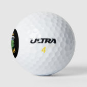 Balles De Golf Art de destruction de l'herbe par le golf (Logo)