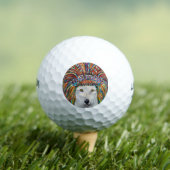 Balles De Golf Art de loup (T-shirt Insitu)