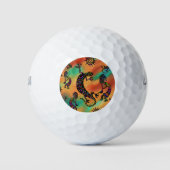 Balles De Golf Art Kokopelli (Devant)