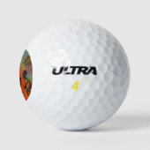 BALLES DE GOLF ART KOKOPELLI SUD-OUEST (Logo)