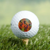 BALLES DE GOLF ART KOKOPELLI SUD-OUEST (T-shirt Insitu)