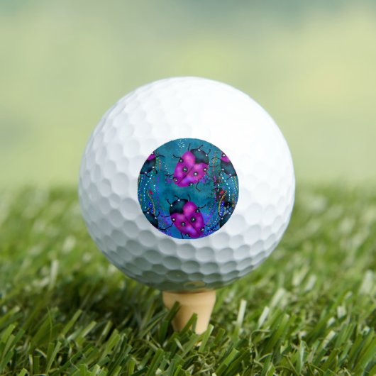 BALLES DE GOLF ART LADYBUG (T-shirt Insitu)