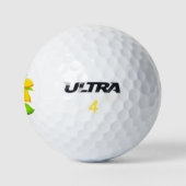 Balles De Golf Art tournesol (Logo)