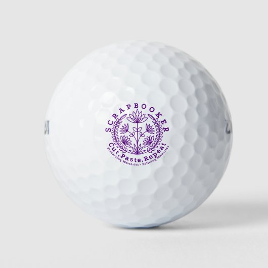 Balles De Golf Artisan de scrapbook Cropper (Devant)