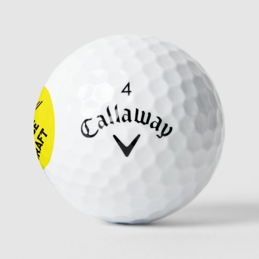 BALLES DE GOLF ARTISANAT DE L'ESPACE UFO (Logo)