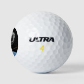 Balles De Golf Astéroïde Miner (Logo)