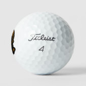 Balles De Golf Astronaut Bitcoin-Crypto (Logo)